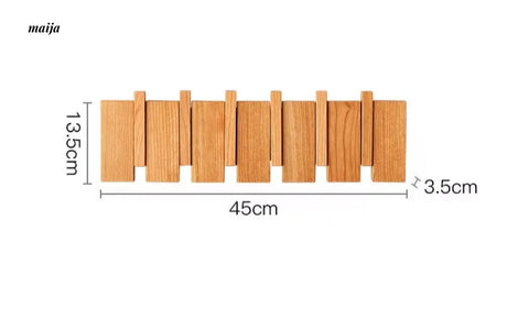 KIMACHI Wooden Piano Key Coat Hooks from KIMACHI