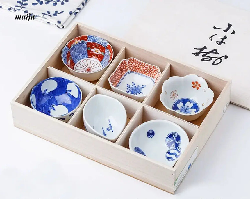 OKADA YAKI Japanese Gift Box Dish Set from OKADA YAKI