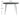 MOODSTORM Lilli Simple Iron Dining Table and Chair Set from MOODSTORM
