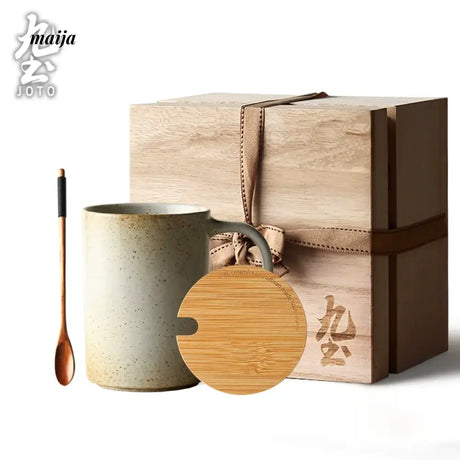 JOTO Japanese Capacious Coffee Cup for Beloved from JOTO