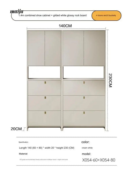 Noble Ultra Thin Shoe Cabinet from MODENG
