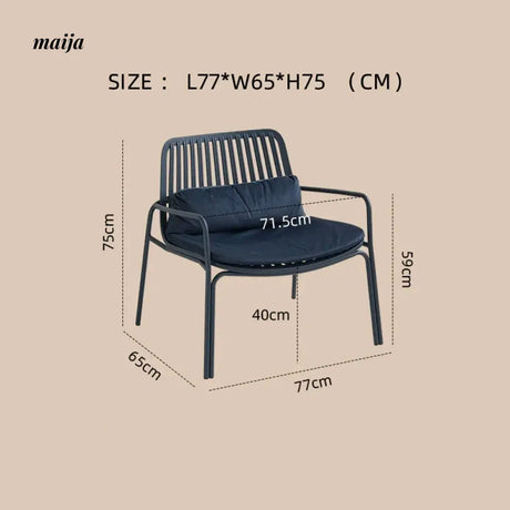 LOWERLEFT Modern Lounge Chair from Lower Left