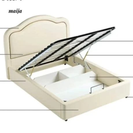 LINSYKIDS Angelica Soft Headrest Children's Bed from LINSY KIDS