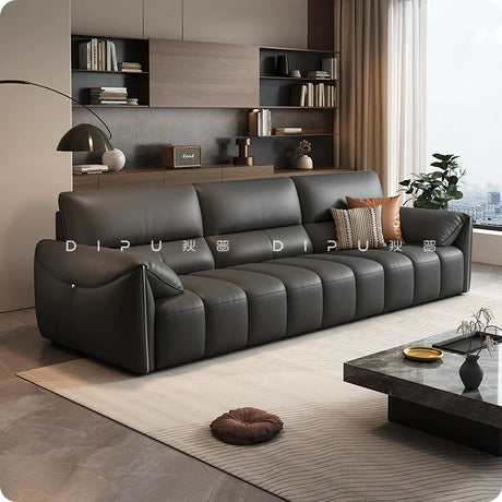 DIPU Alondra Scandinavian Leather Minimalist Sofa from DIPU