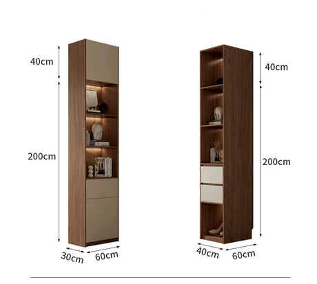 AIWO Leander Deep Storage One-Door Wardrobe for Small Spaces from AIWO
