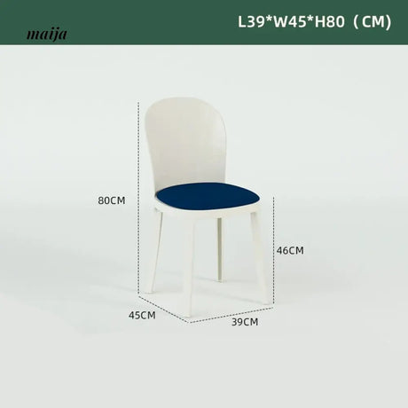 PUMPKIN BOX Acrylic Scandinavian Highchair from PUMPKIN BOX