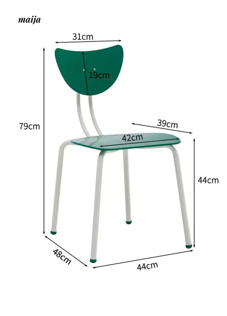Button Dining Chair (Set of 2) from Yishengtao