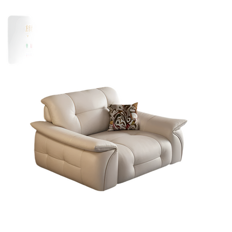 DIPU Nikolaj Cream Cowhide Sofa from DIPU