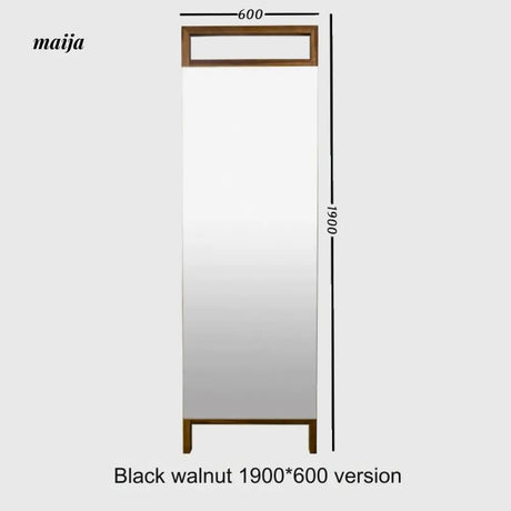XIXI Rectangle Wood Frame Mirror from XIXI
