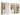 MEIHOUSE French Cream Sliding Door Bedroom Wardrobe Modern Storage from MEIHOUSE