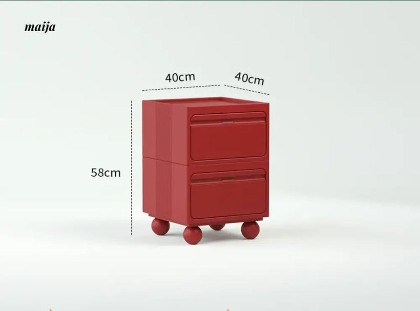 PUMPKIN BOX Modern Minimalist Bedside Cabinet from PUMPKIN BOX