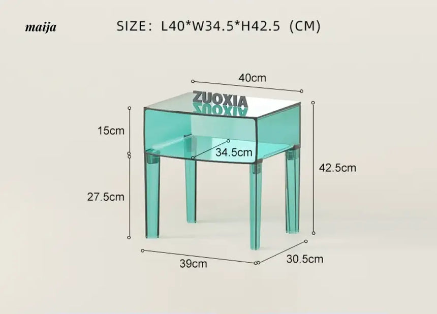 LOWERLEFT Acrylic Minimalist Bedroom Cabinet from HOBBYTREE