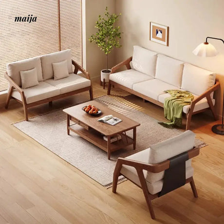 Mikolaj Solid Wood Sofa from AI