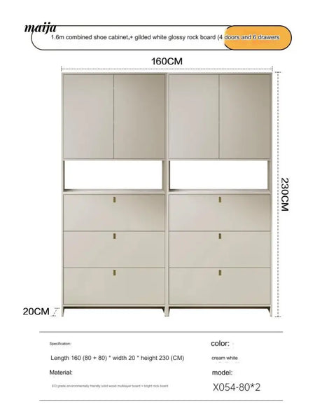 Noble Ultra Thin Shoe Cabinet from MODENG