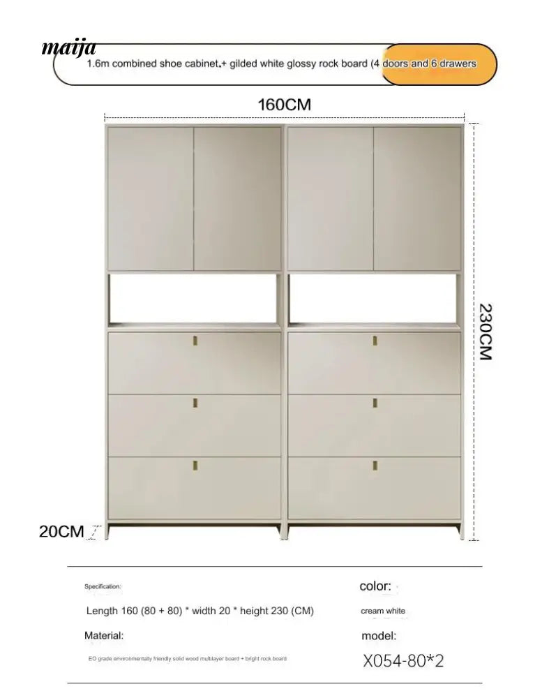 Noble Ultra Thin Shoe Cabinet from MODENG