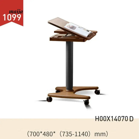 GENJI Lucian Solid Wood Lifting Work Desk from GENJI