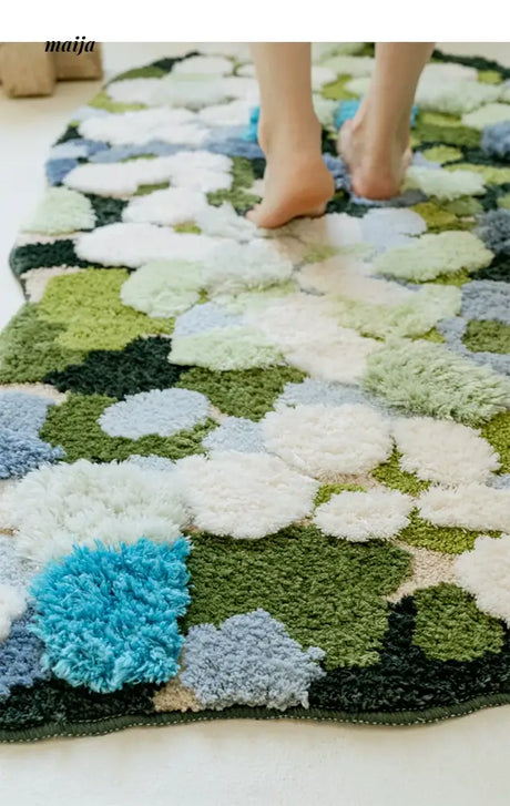 Monet Blooming Garden Rug from maija