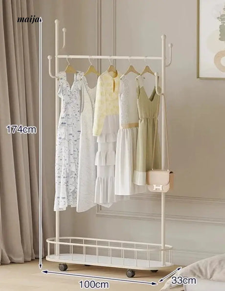 Marshall Load-Bearing Coat Hanger with Basket from AI