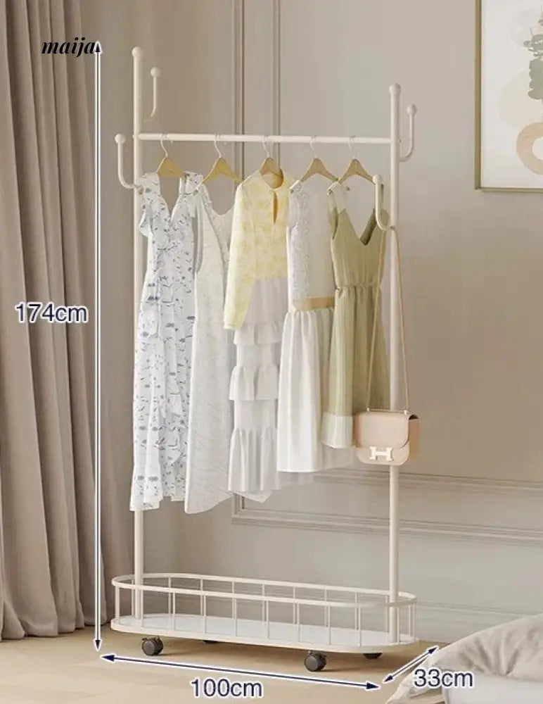 Marshall Load-Bearing Coat Hanger with Basket from AI
