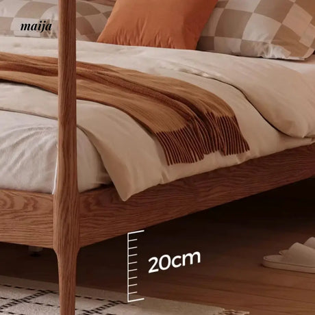 Kira Solid Wood Bed with Canopy from AI