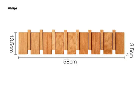 KIMACHI Wooden Piano Key Coat Hooks from KIMACHI