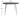 MOODSTORM Lilli Simple Iron Dining Table and Chair Set from MOODSTORM