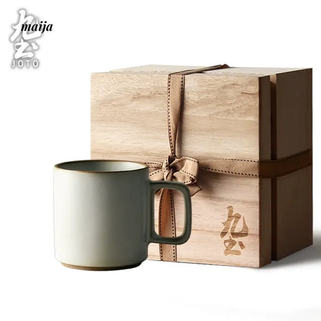 JOTO Japanese Retro Coffee Ceramics Set from JOTO