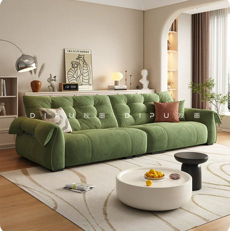 DIPU Sylvie Elegant Swan Leather Sofa from DIPU