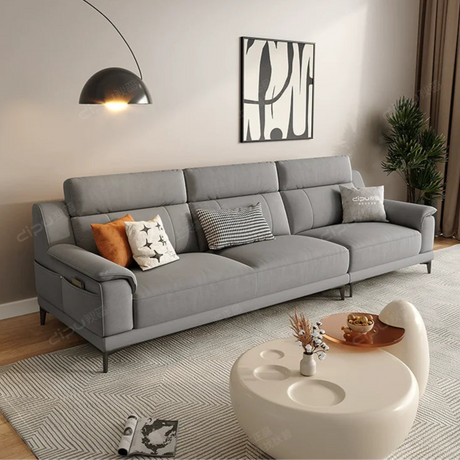 DIPU Theodore Minimalist Internet Celebrity Cream Sofa from DIPU