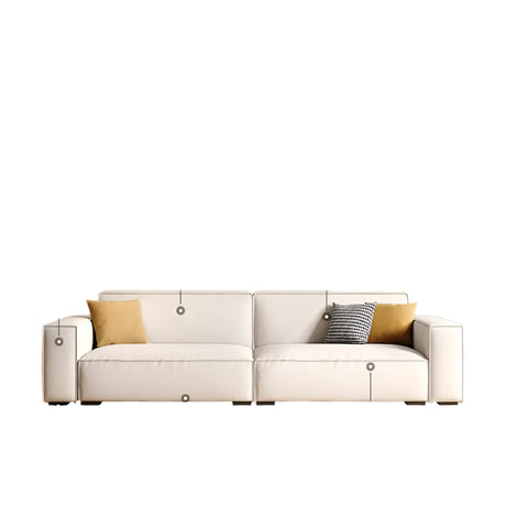 DIPU Aleah Cat-Safe Creamy Style Sofa from DIPU