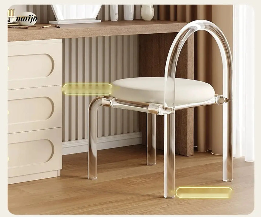 MEIHOUSE French Cream Dressing Table Modern Desk Chest Bedroom from MEIHOUSE
