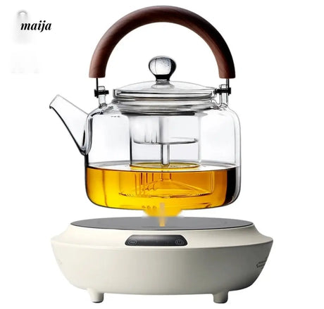 JOTO Glass Boiling Teapot Electric Ceramic High Temperature Tea Set from JOTO