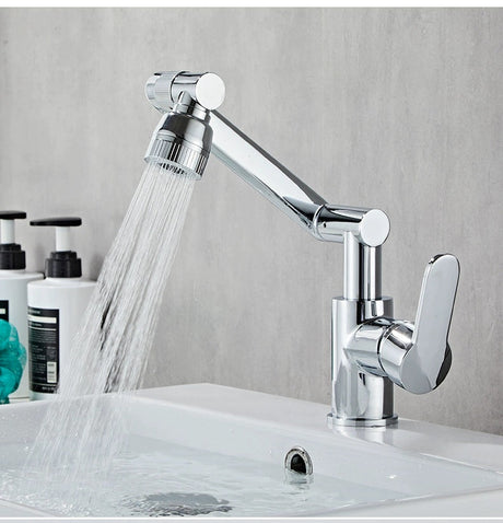 Universal Rotating Copper Washbasin Faucet from Kaiyashi