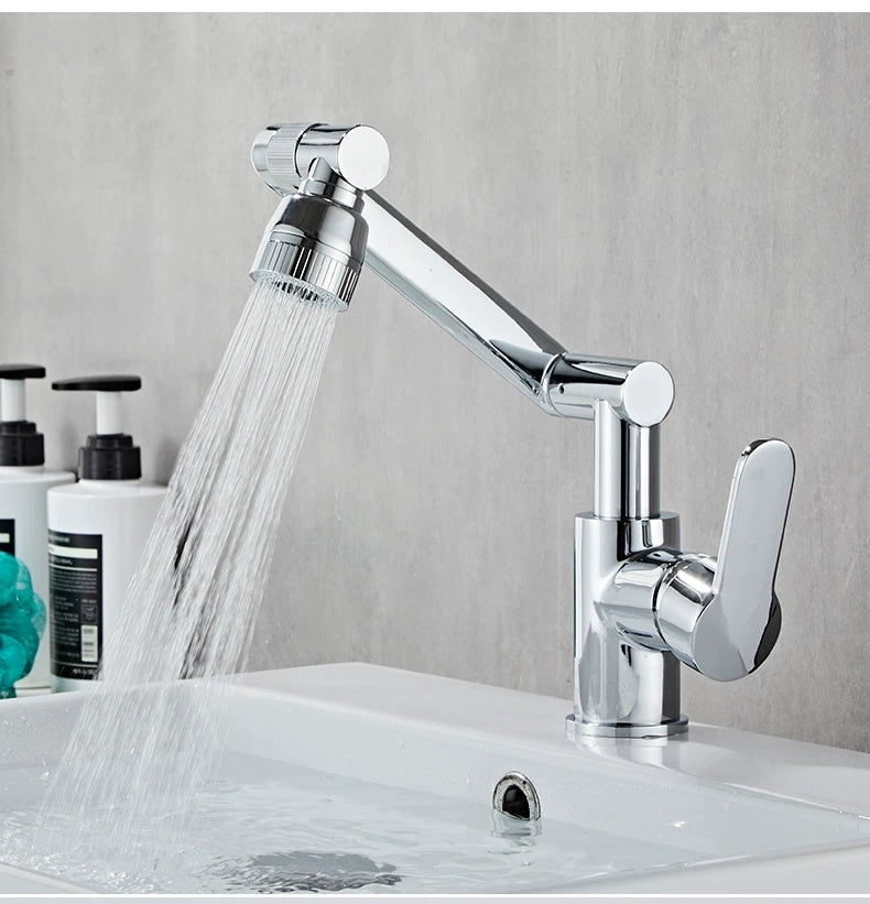 Universal Rotating Copper Washbasin Faucet from Kaiyashi