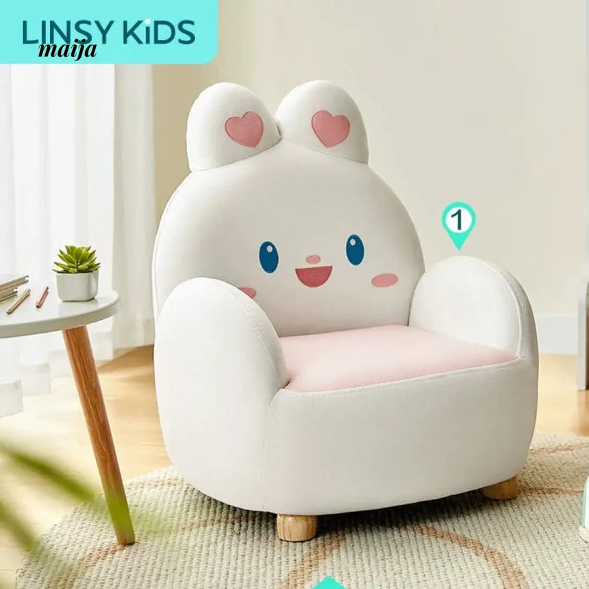 LINSYKIDS Cartoon Children's Reading Sofa from LINSY KIDS