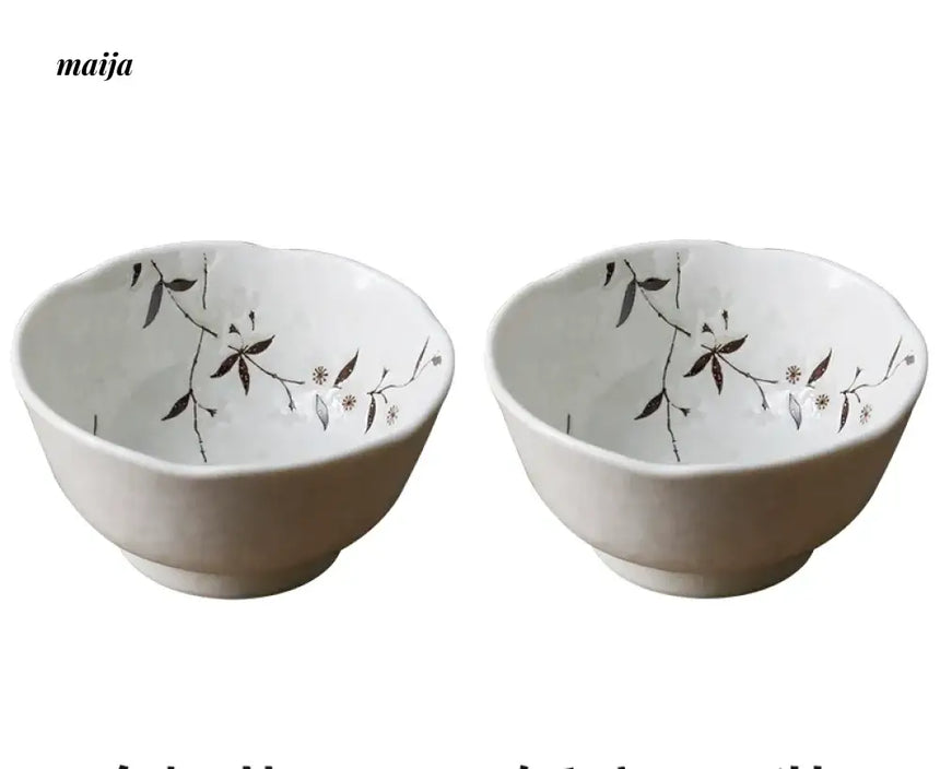 OKADA YAKI Japanese Ceramic Soup Bowl from OKADA YAKI