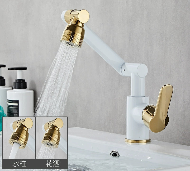 Universal Rotating Copper Washbasin Faucet from Kaiyashi