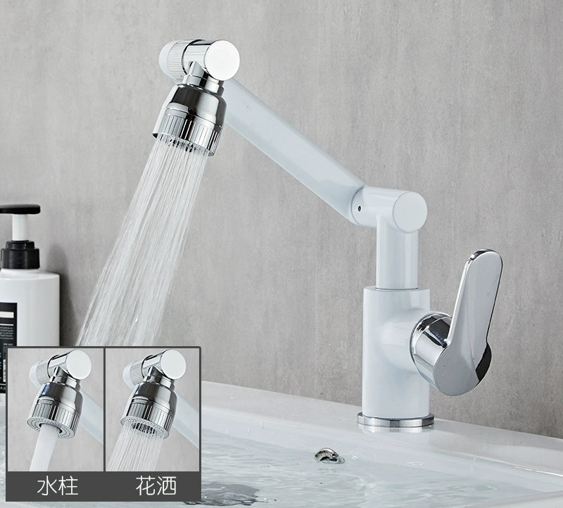 Universal Rotating Copper Washbasin Faucet from Kaiyashi
