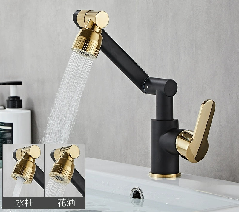 Universal Rotating Copper Washbasin Faucet from Kaiyashi