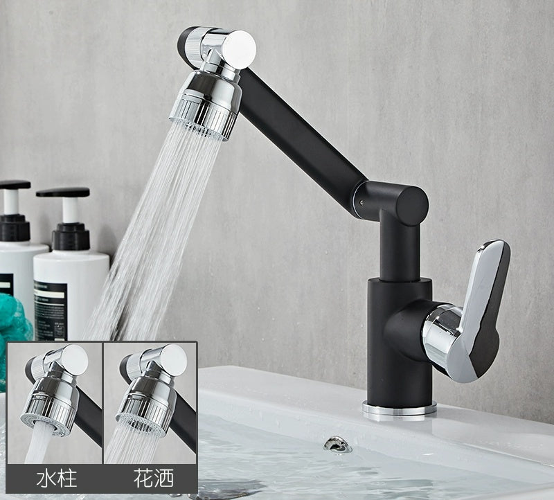 Universal Rotating Copper Washbasin Faucet from Kaiyashi