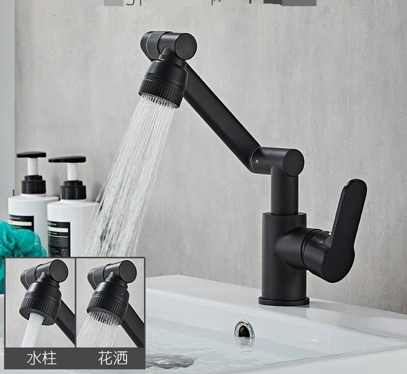 Universal Rotating Copper Washbasin Faucet from Kaiyashi