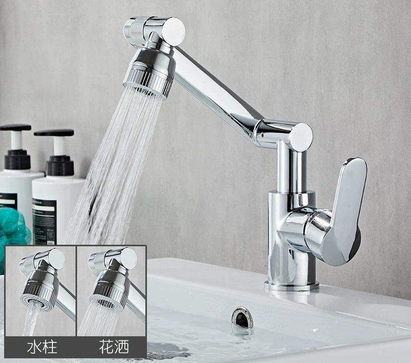 Universal Rotating Copper Washbasin Faucet from Kaiyashi