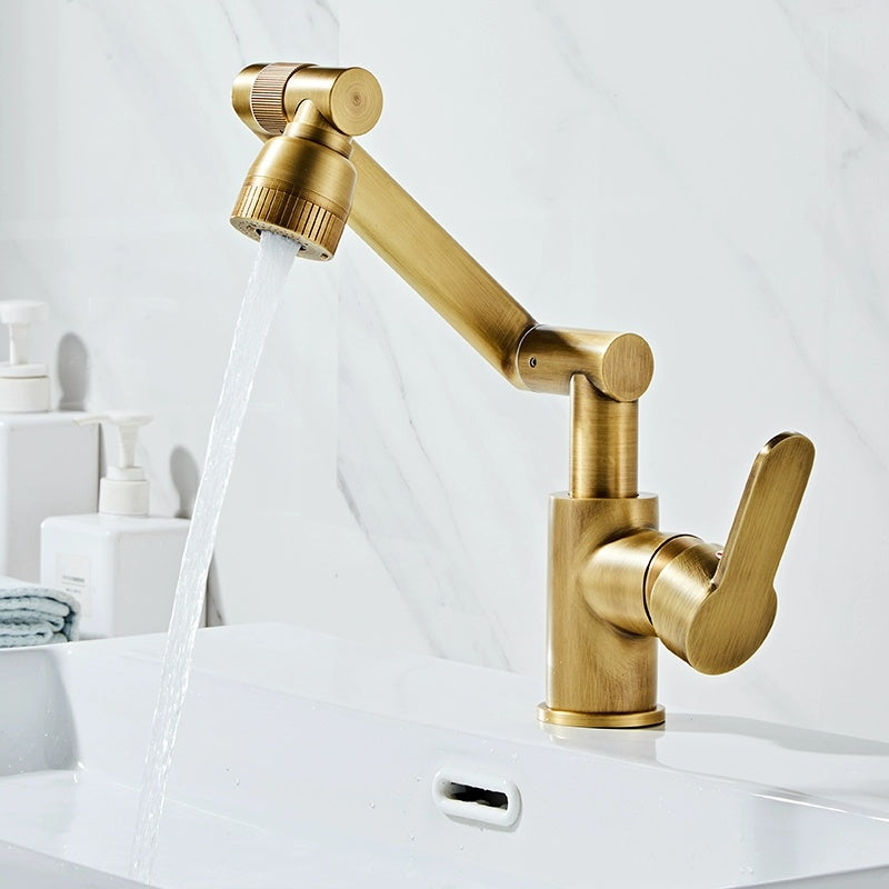 Universal Rotating Copper Washbasin Faucet from Kaiyashi