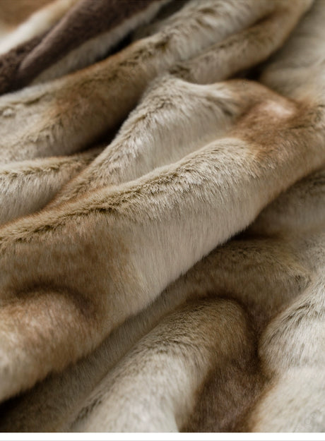 Imitation Fur Sofa Blanket from maija