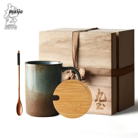 JOTO Japanese Capacious Coffee Cup for Beloved from JOTO