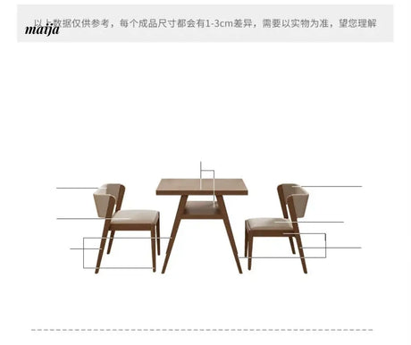 FUYUKI Valdez Compact Dining Set from FUYUKI