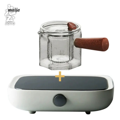 JOTO Glass Teapot Bubble Tea Cup Kung Fu Tea from JOTO