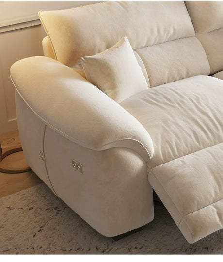 LATE AUTUMN Universal Electric Minimalist Cream Sofa from LATE AUTUMN