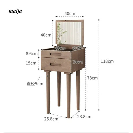 FUYUKI Compact Dressing Table from FUYUKI