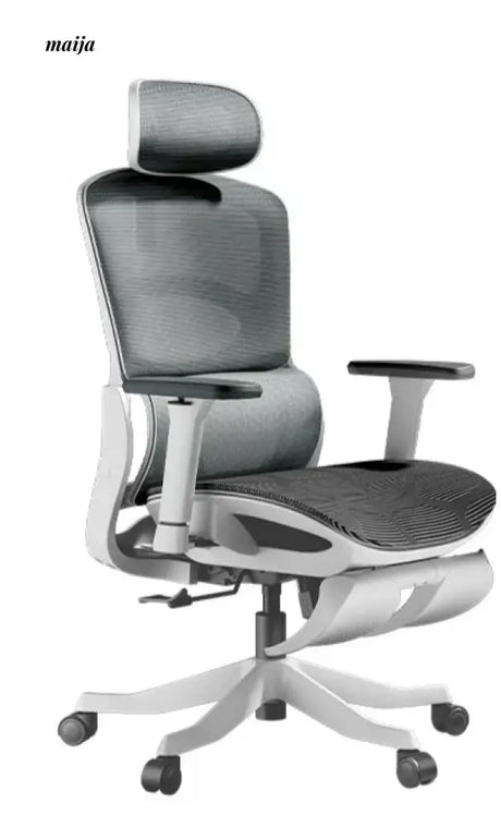 Black and White P53 Computer Chair from Hbada